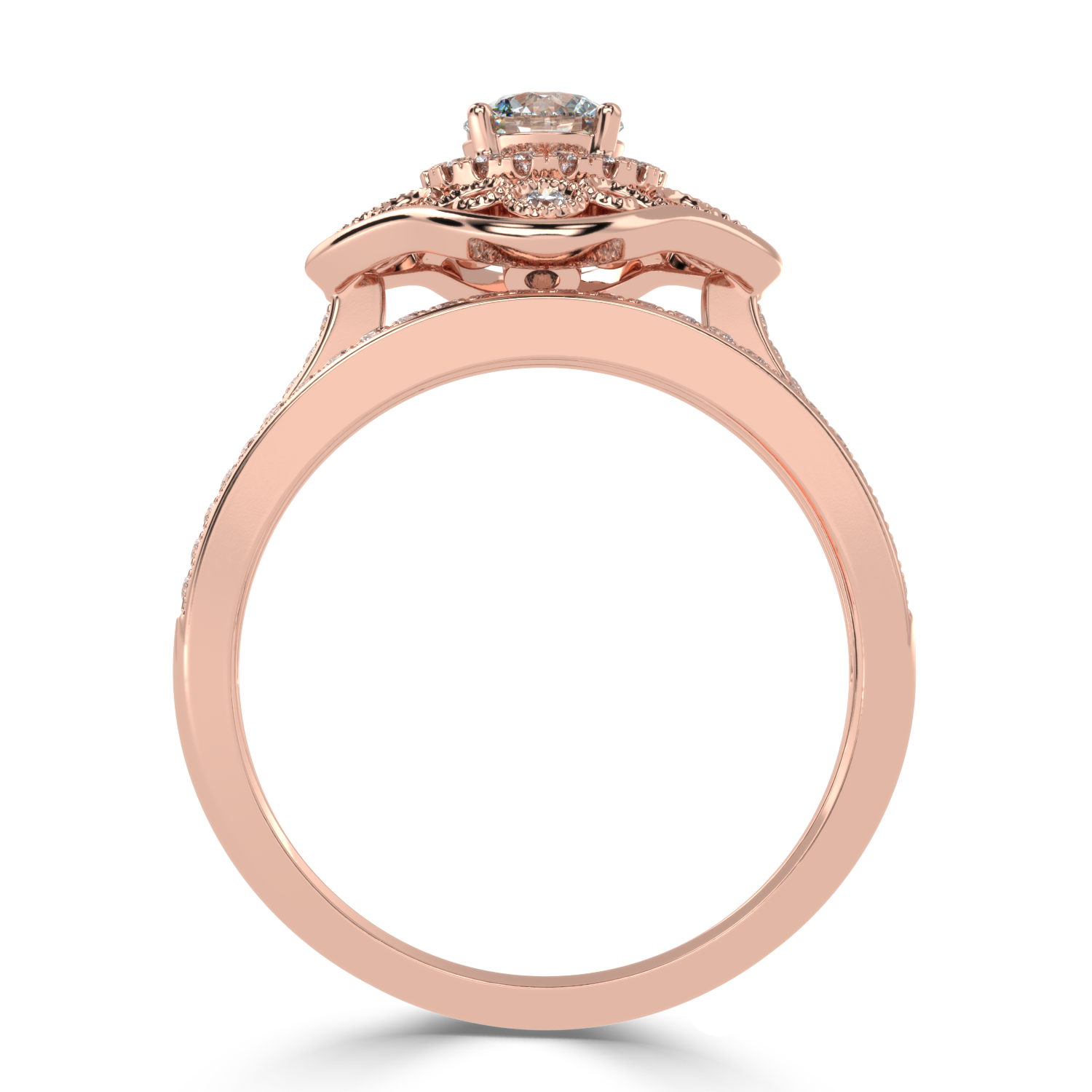 Buy 0.63Ct Vintage Natural Diamond Ring in |  SolitaireKart